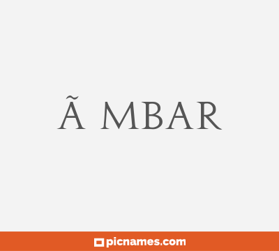 Ãmbar